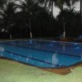La grande piscine de nuit