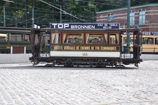 Un ancien tram