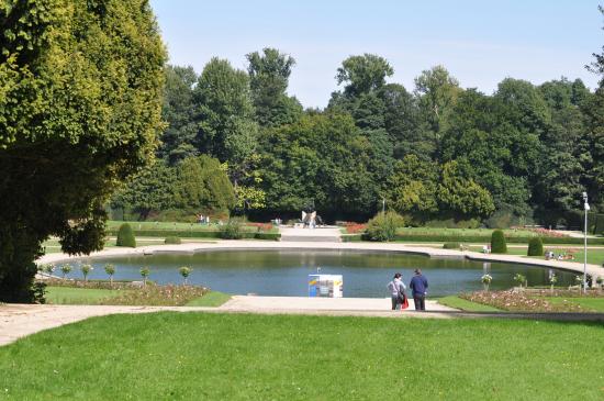 Un étang dans le parc